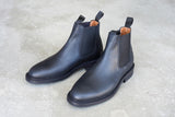 The Elmwood - All Black Waxed Veg Tan (618) Try-on's/Samples