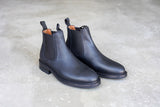The Elmwood - All Black Waxed Veg Tan (618) Try-on's/Samples